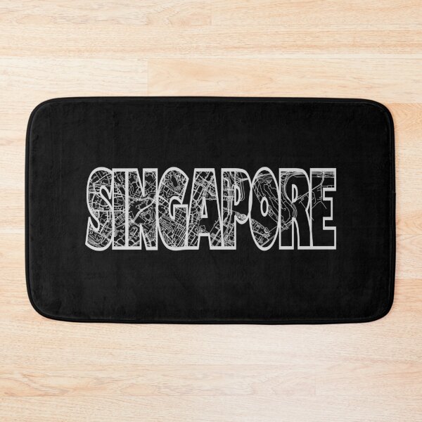 Item preview, Singapore Street Map designed and sold by thestreetslocal.