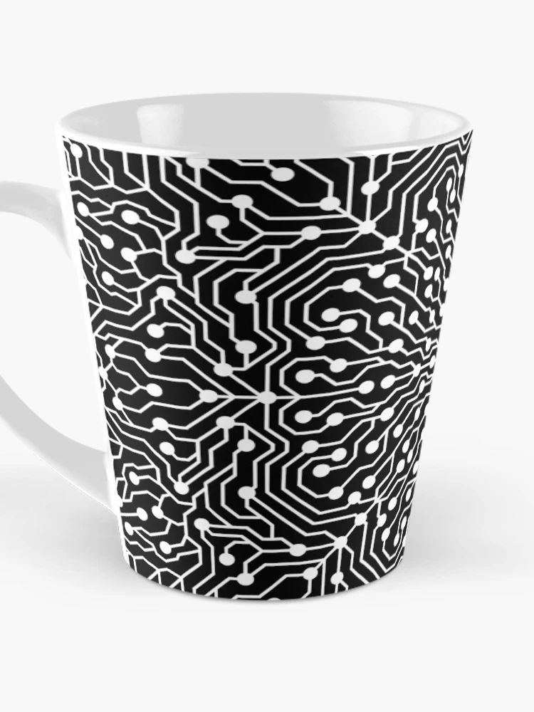 Thumbnail 3 of 4, Coffee Mug, Tech Pattern - Brock Springstead designed and sold by Brock Springstead.