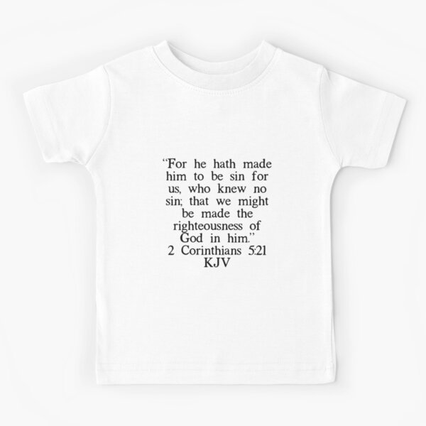 2 Corinthians 1 3 4 Kjv Kids T Shirt By Ibmclothing Redbubble