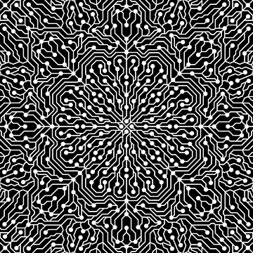 Artwork thumbnail, Tech Pattern - Brock Springstead by Brock Springstead