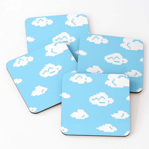 Item preview, 8-Bit Clouds designed and sold by MaskArriba.