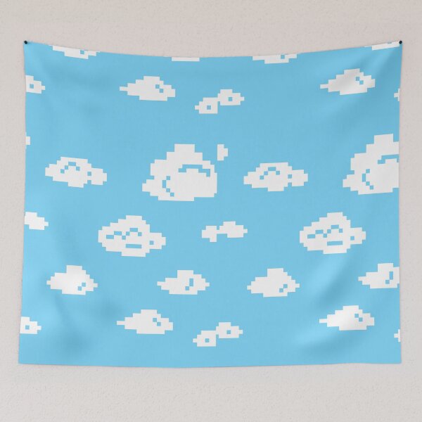 Item preview, 8-Bit Clouds designed and sold by MaskArriba.