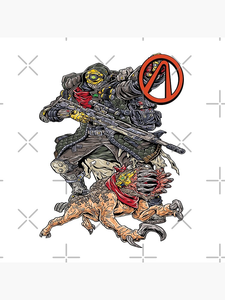 FL4K The Beastmaster With Guard Skag Vault Symbol Borderlands 3 Rakk Attack! by ProjectX23