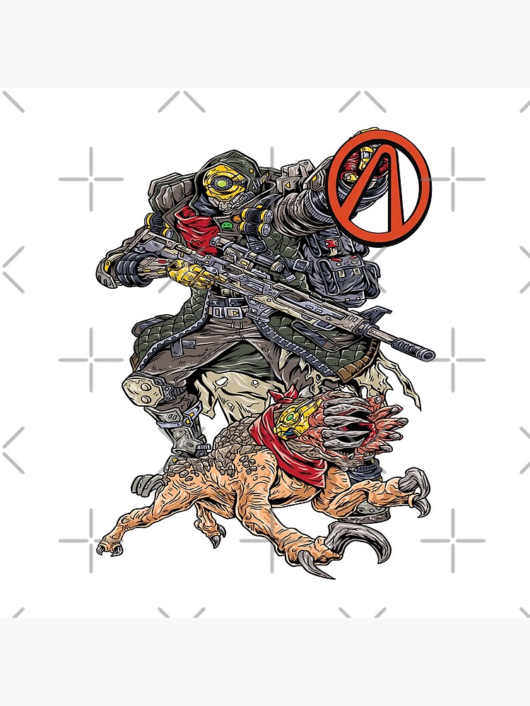 FL4K The Beastmaster With Guard Skag Vault Symbol Borderlands 3 Rakk Attack! by ProjectX23