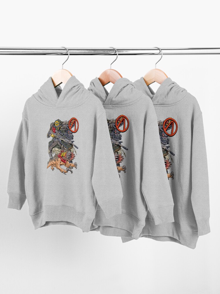 Alternate view of FL4K The Beastmaster With Guard Skag Vault Symbol Borderlands 3 Rakk Attack! Toddler Pullover Hoodie