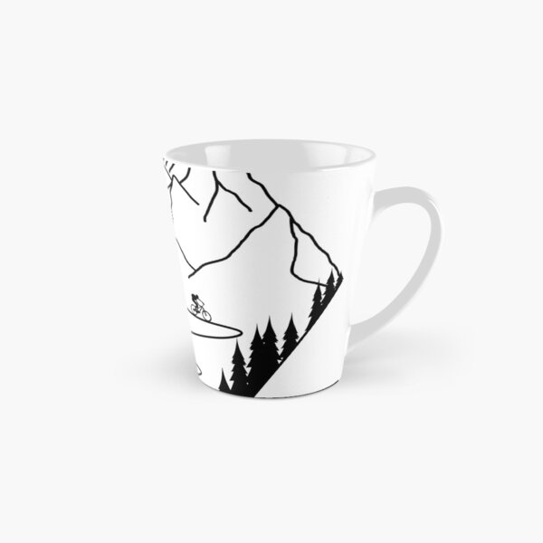 Item preview, mountain biking mountain bike cycling bicycle cyclist gift designed and sold by Ziegenbart.