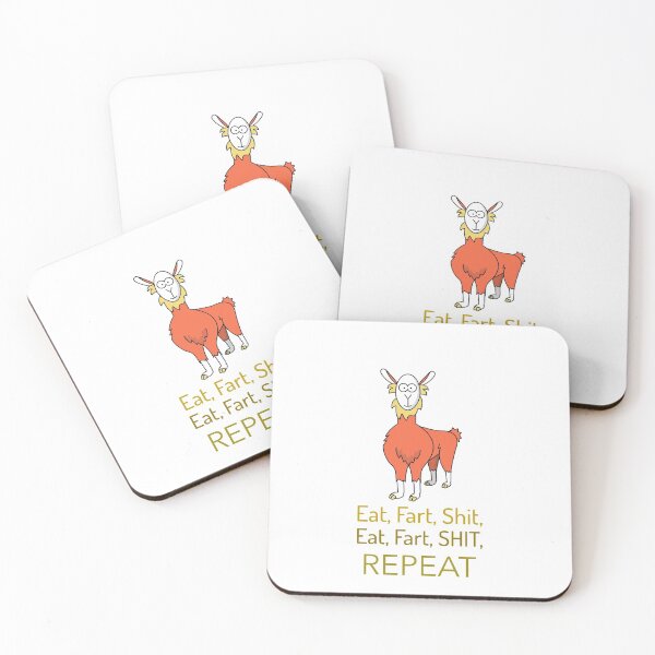 Item preview, Sheep - Eat, Fart, Shit, Eat, Fart, Shit, Repeat designed and sold by Got-Ya-Bak.