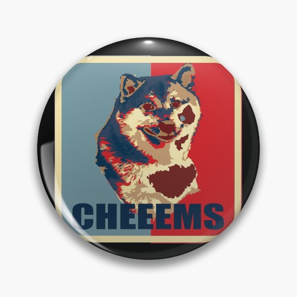 Item preview, Cheems dog in hope poster campaign designed and sold by violetcho.