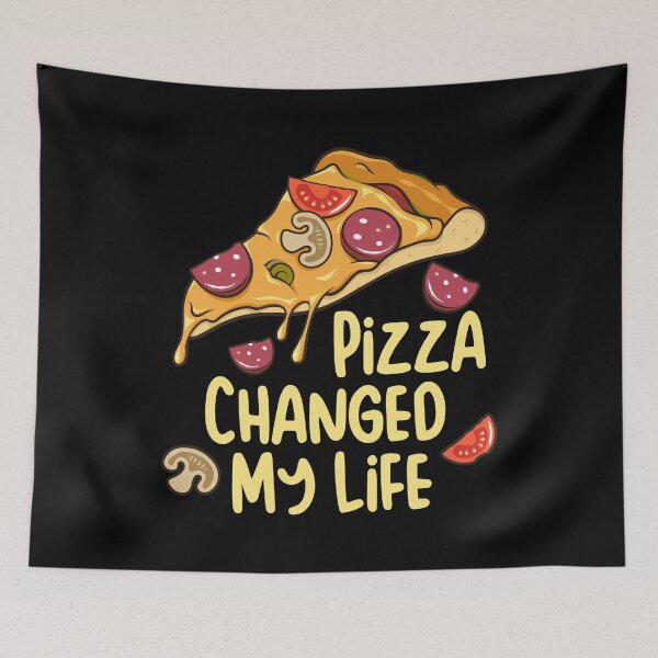Item preview, Pizza Changed My Life Pizza Lover Gift designed and sold by zenpatterns.