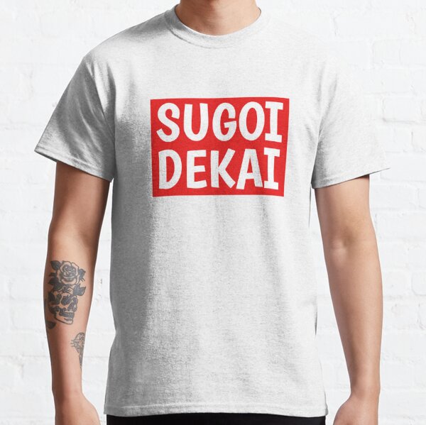 camiseta sugoi dekai