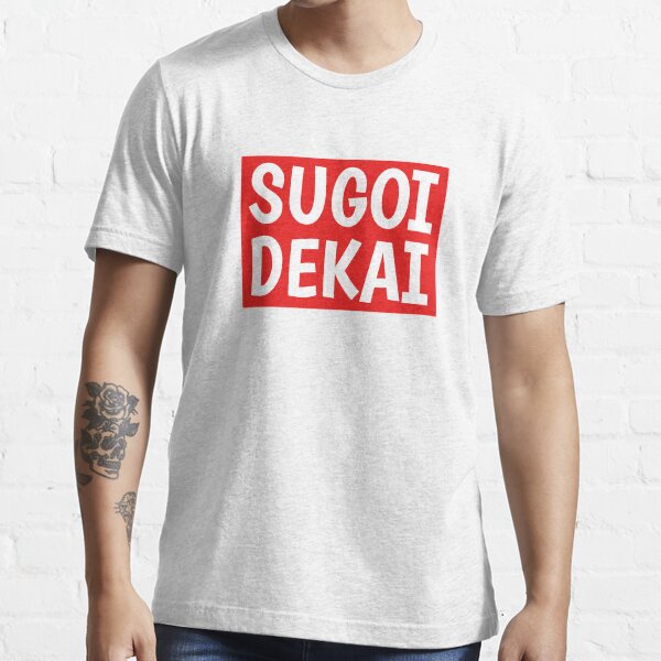 sugoi dekai shirt male