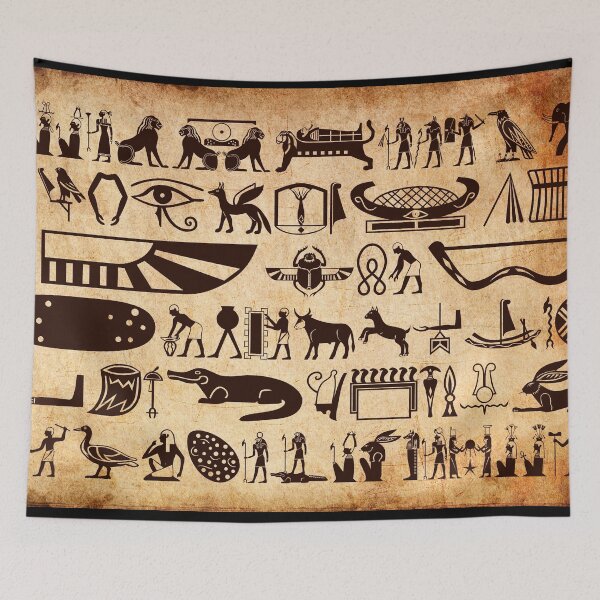 Item preview, I love Egypt and hieroglyphs. Postcard jigsaw puzzle and more designed and sold by superpixus.