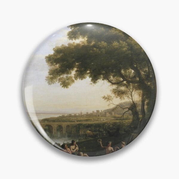 Item preview, Claude Lorrain - Landscape With Nymph And Satyr Dancing designed and sold by artcenter.