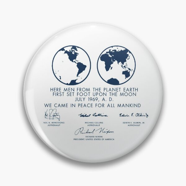 Artikelvorschau, Apollo 11 Mondtafel entworfen und verkauft von MikeZuniga.
