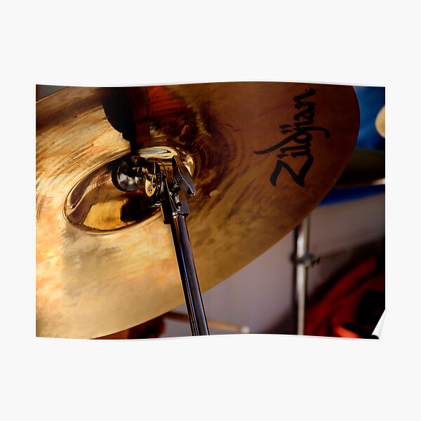 "Zildjian" Poster for Sale by BTWGF Redbubble