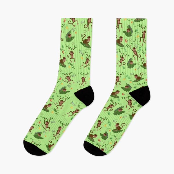 Aperçu de l'œuvre Jumping Cheeky Monkeys créée et vendue par Arch4Design.