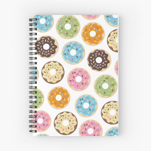 Item preview, Yummy Sprinkled Frosted Donuts Pastel Pattern designed and sold by tronictees.