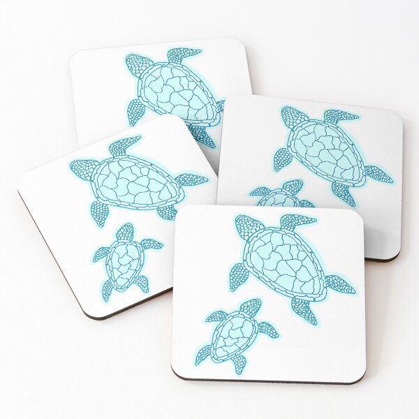 Item preview, Tranquil Turtle - White designed and sold by HannahHollyArt.