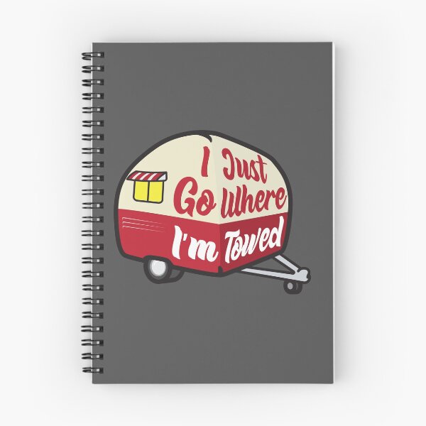 Item preview, I Just Go Where I'm Towed (Red Variant) designed and sold by brainthought.
