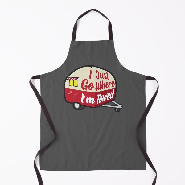 Item preview, I Just Go Where I'm Towed (Red Variant) designed and sold by brainthought.