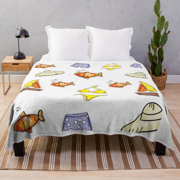 Item preview, Summer red fish pattern funny ocean designed and sold by OneTimeEngineer.