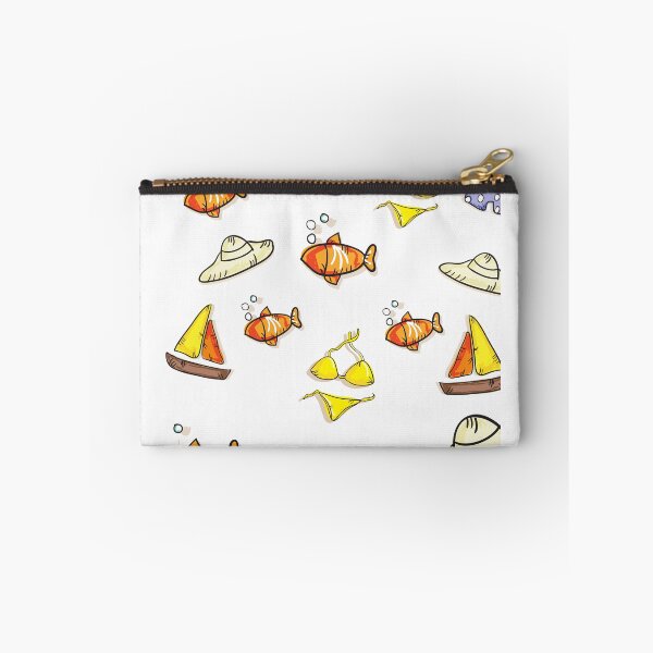 Item preview, Summer red fish pattern funny ocean  designed and sold by OneTimeEngineer.