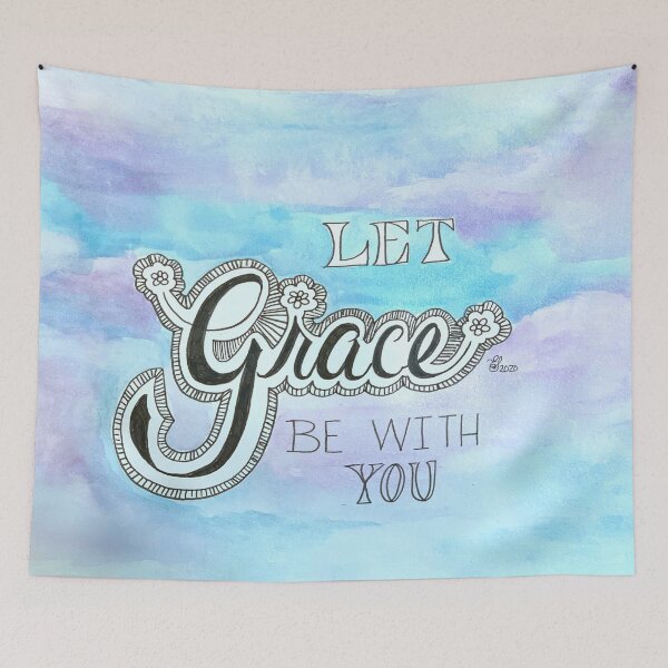 Item preview, Let Grace Be With You designed and sold by TheDoodleNurse.