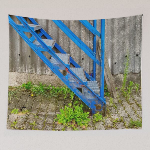 Item preview, Blue Staircase designed and sold by PeppaThePenguin.
