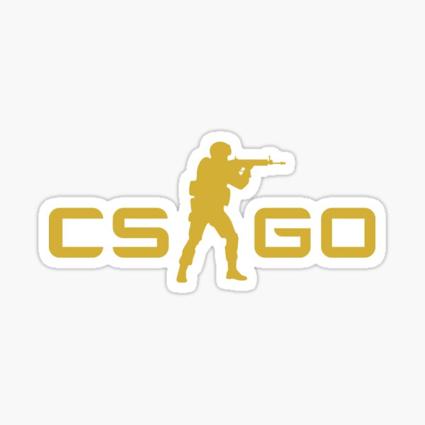 Sticker Csgo Gold Redbubble