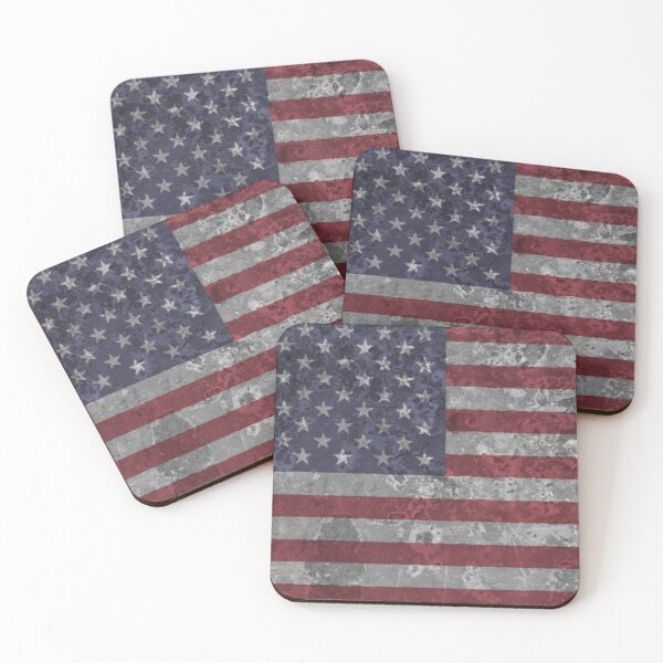 Item preview, United States of America Flag on Rusty Surface designed and sold by JohnLucke.