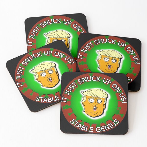 Item preview, Stable Genius Coronavirus Snuck Up On Us designed and sold by AllLeftSides42.
