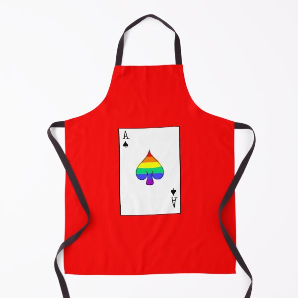 Item preview, LGBTQ Plus Pride Ace of Spades Playing Card designed and sold by GammaGirl-X.