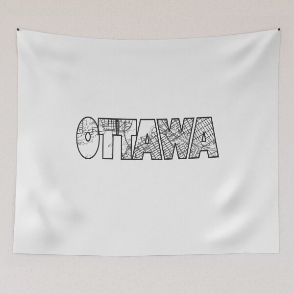 Item preview, Ottawa Street Map designed and sold by thestreetslocal.