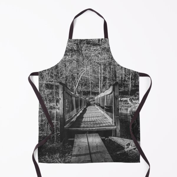 Item preview, Rocky Woods Bridge in Black and White designed and sold by Jesse Barnett.