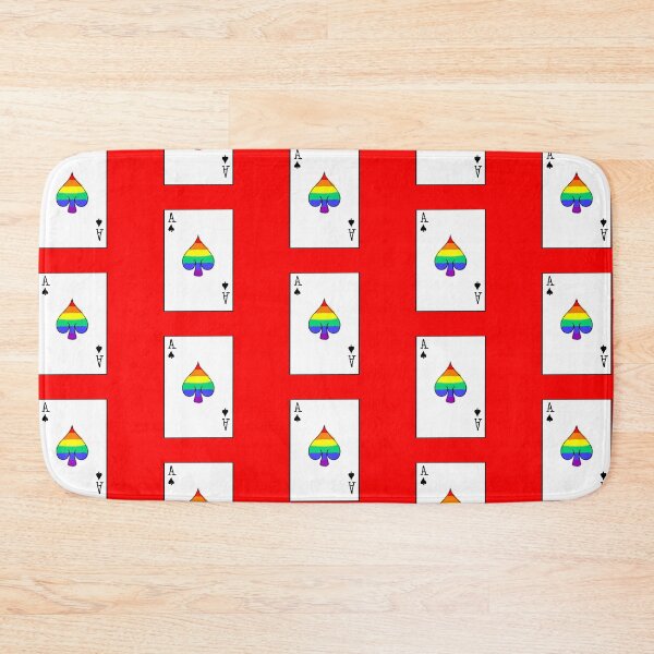 Item preview, LGBTQ Plus Pride Ace of Spades Playing Card designed and sold by GammaGirl-X.