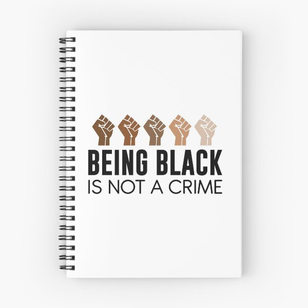Item preview, Being Black Is Not A Crime designed and sold by CrazyKatDesigns.