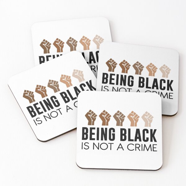 Item preview, Being Black Is Not A Crime designed and sold by CrazyKatDesigns.