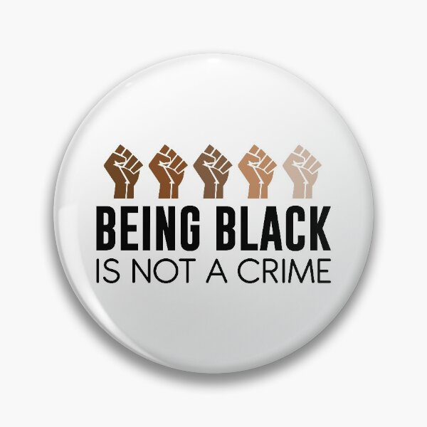 Item preview, Being Black Is Not A Crime designed and sold by CrazyKatDesigns.