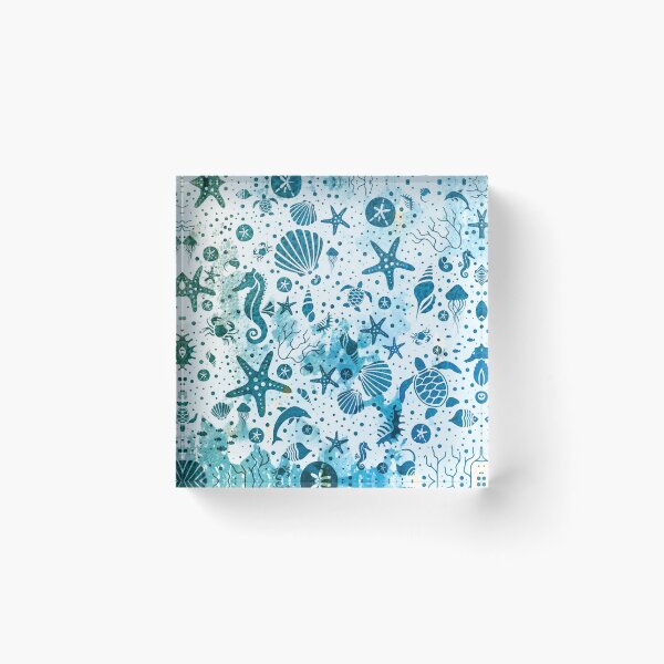Item preview, SEALIFE BACKGROUND - LightBlue 15 designed and sold by serenaking.