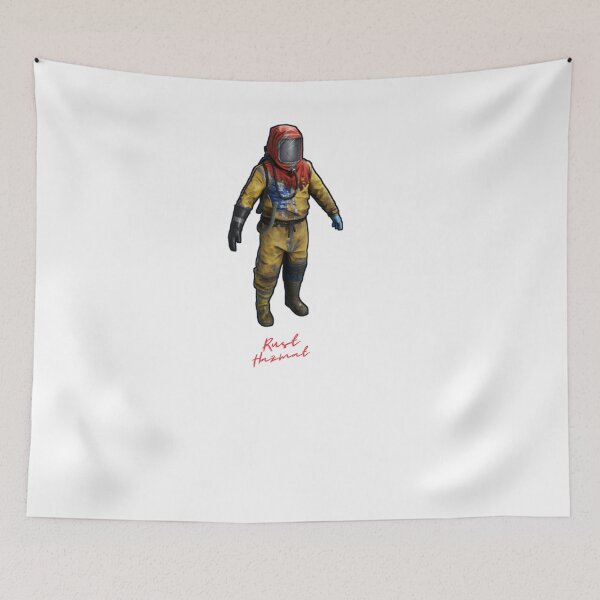 Item preview, Rust Hazmat T-Shirt Spreadshirt designed and sold by OneTwo12-Store.
