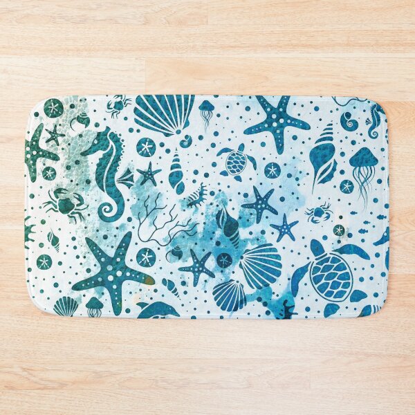 Item preview, SEALIFE BACKGROUND - LightBlue 15 designed and sold by serenaking.