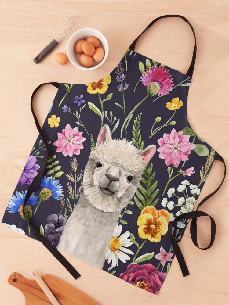Apron, Wildflower Alpaca designed and sold by MeganSteer