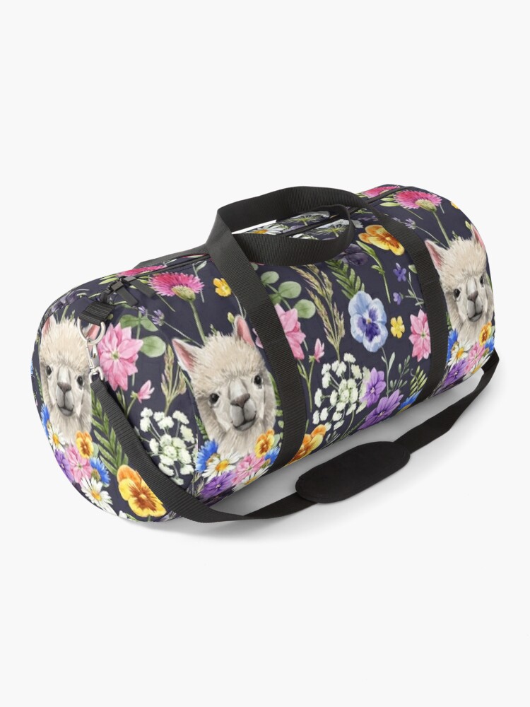 Custom Order - AMMA JO Duffle - Wild Thing Wild Flower