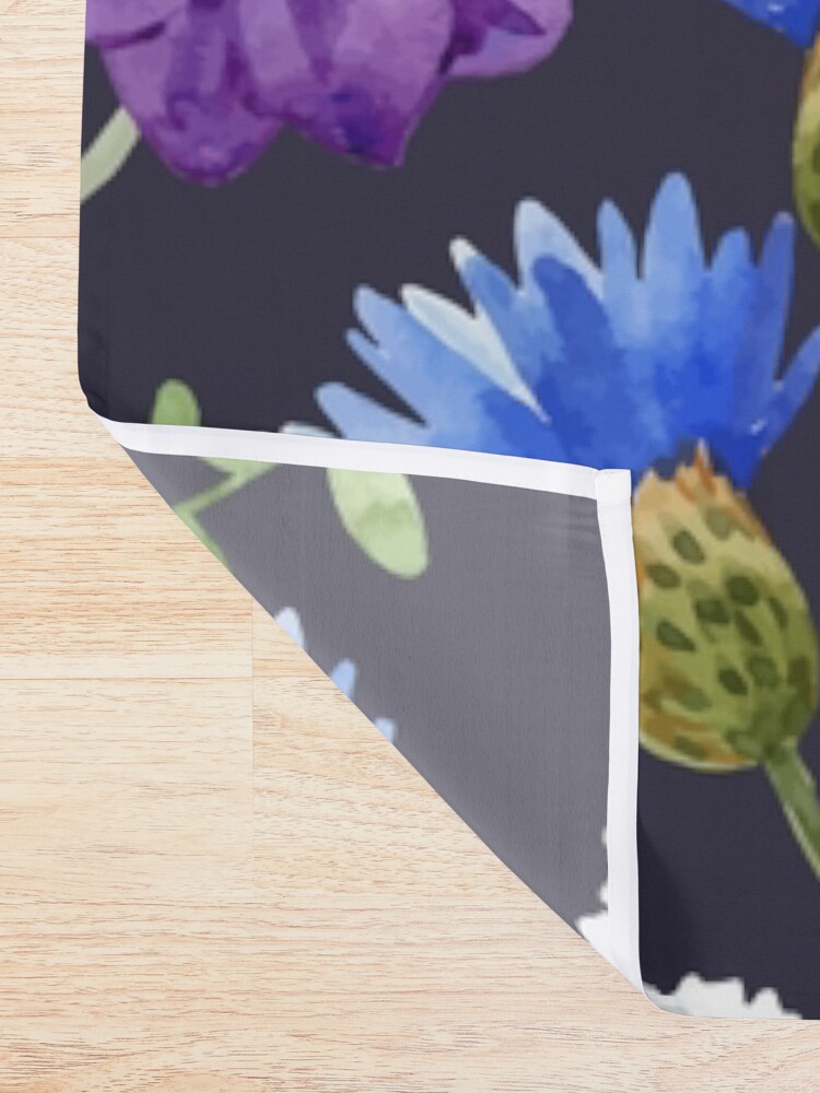 Alternate view of Wildflower Alpaca Shower Curtain