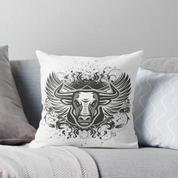 Item preview, Buffalo head with wings designed and sold by Bastchamen.