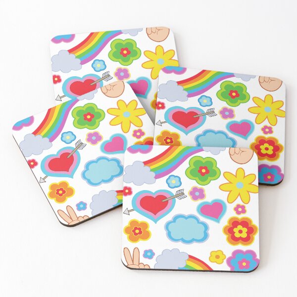 Item preview, Retro Hippie Love designed and sold by Mamalia.