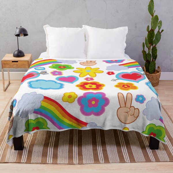 Item preview, Retro Hippie Love designed and sold by Mamalia.