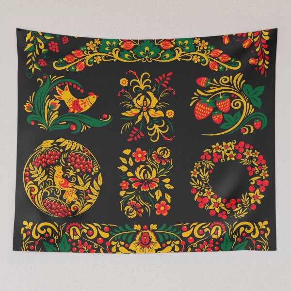 Item preview, Native hohloma designed and sold by AlexGolyakov.