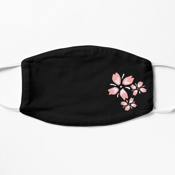 Cherry Blossom Mask Flat Mask