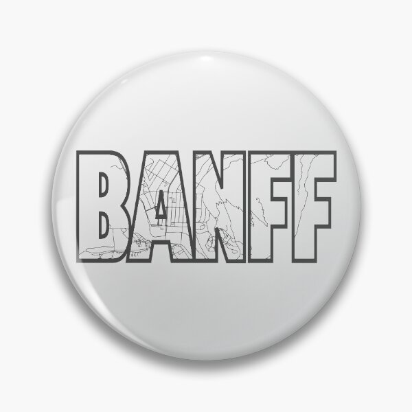 Item preview, Banff Street Map designed and sold by thestreetslocal.